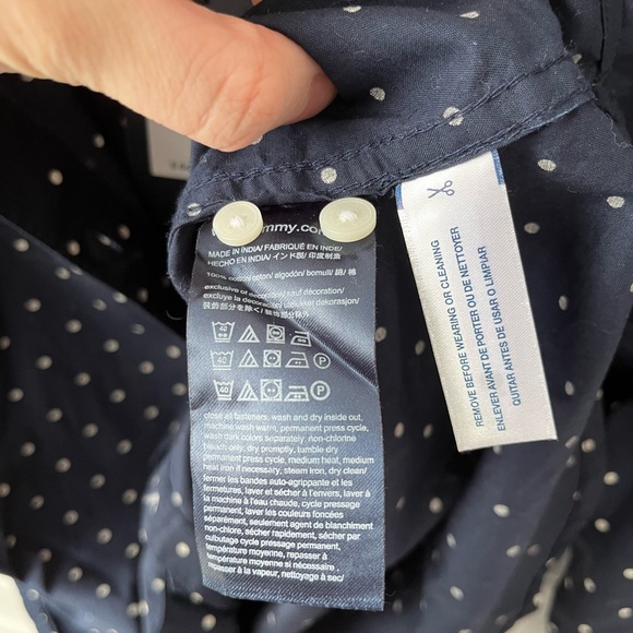 Tommy Hilfiger polka dot dress shirt - Picture 4 of 5
